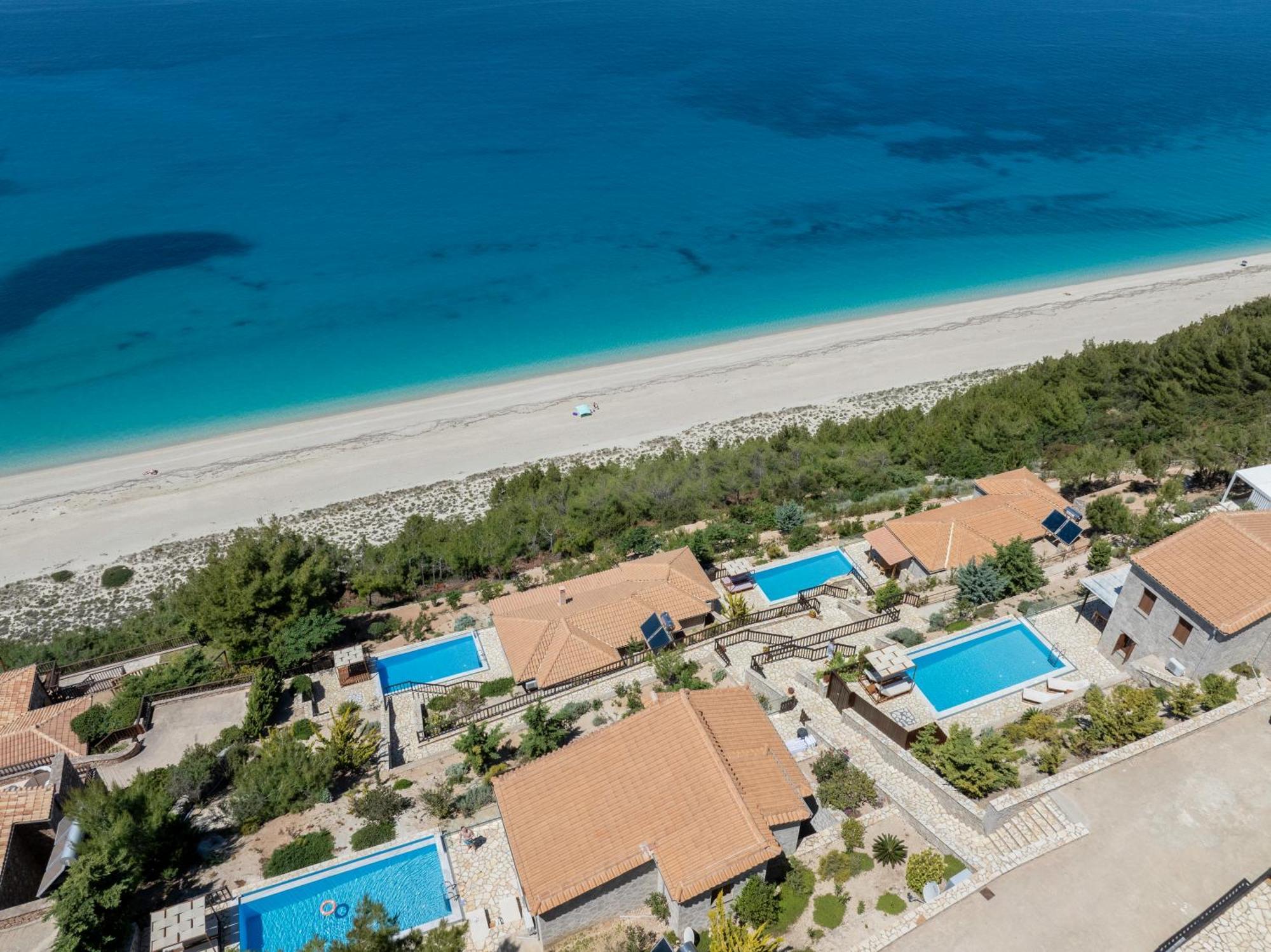 Milos Paradise Luxury Villas Áyios Nikítas Kültér fotó