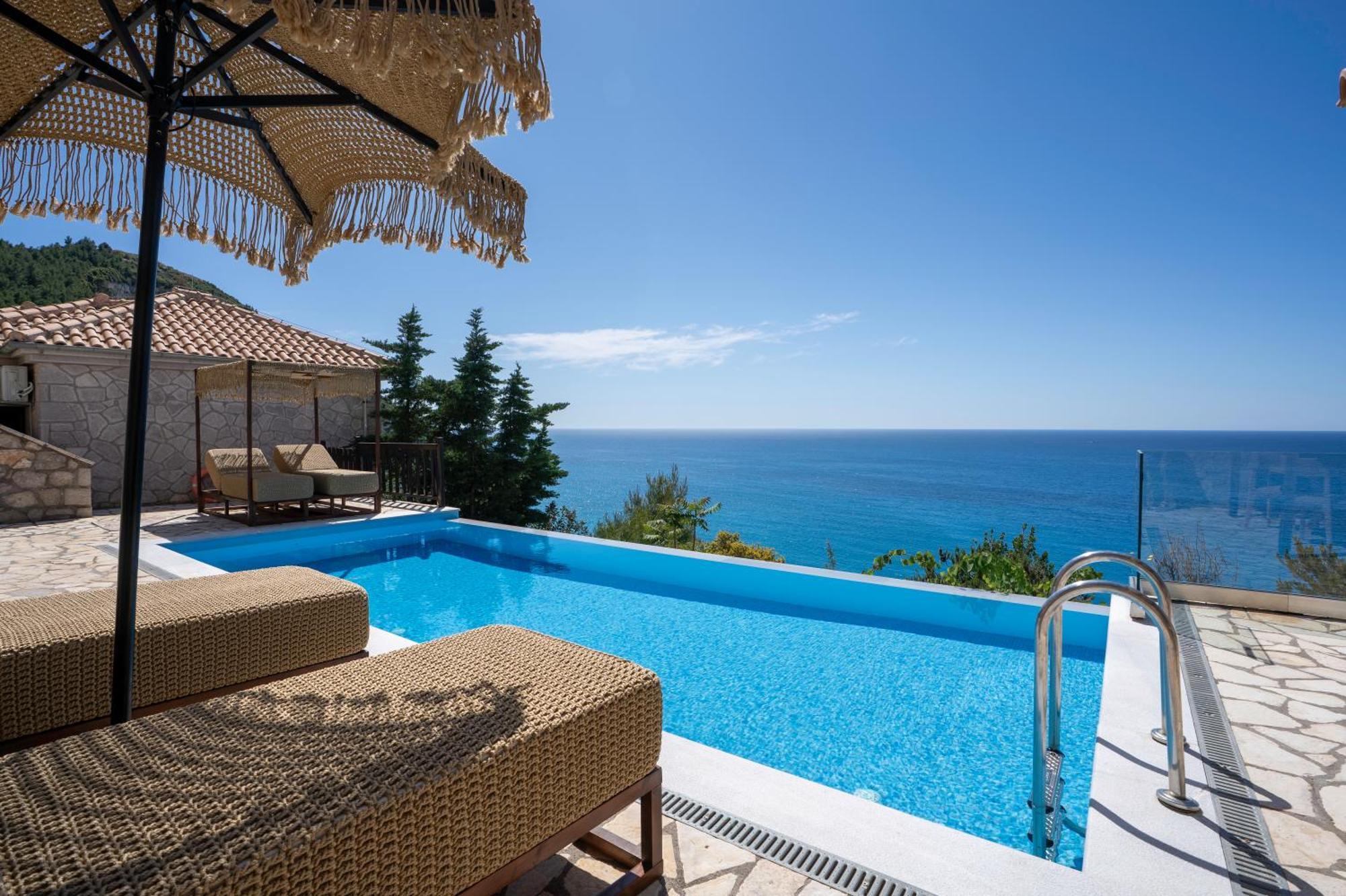 Milos Paradise Luxury Villas Áyios Nikítas Kültér fotó