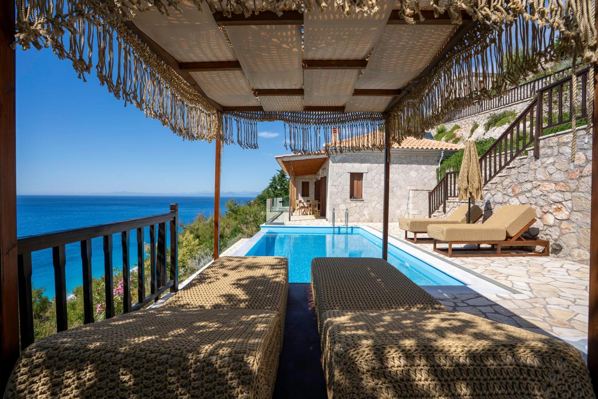 Milos Paradise Luxury Villas Áyios Nikítas Kültér fotó