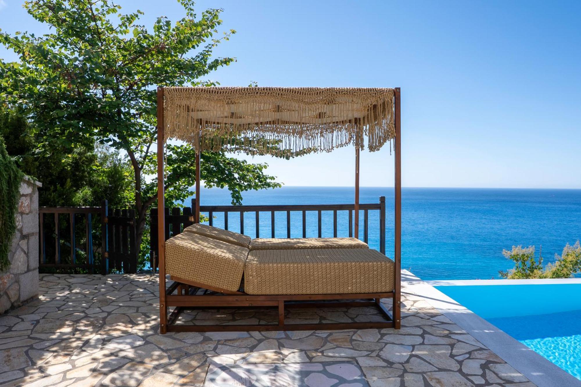 Milos Paradise Luxury Villas Áyios Nikítas Kültér fotó